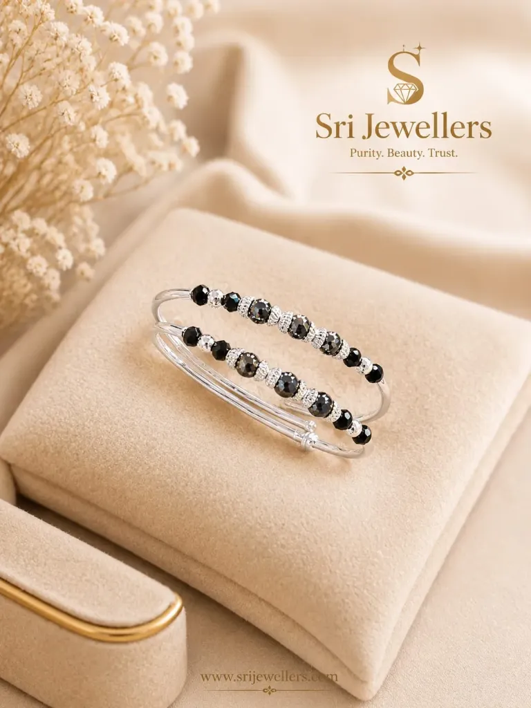 Baby Bangle Nazariya | Silver